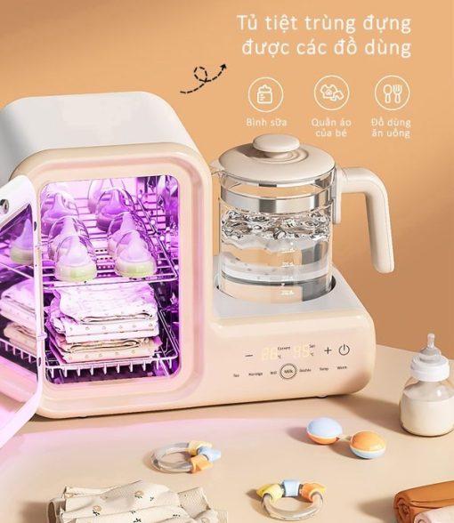 Máy đun nước hâm sữa đa năng và tiệt trùng UV Shavi - Hình ảnh 7