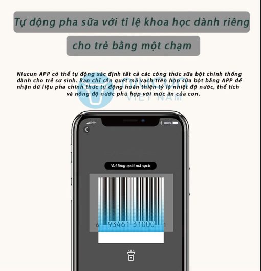 Máy pha sữa đa chức năng Niucun Pro - Hình ảnh 14