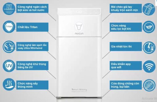 Máy pha sữa đa chức năng Niucun Pro - Hình ảnh 21