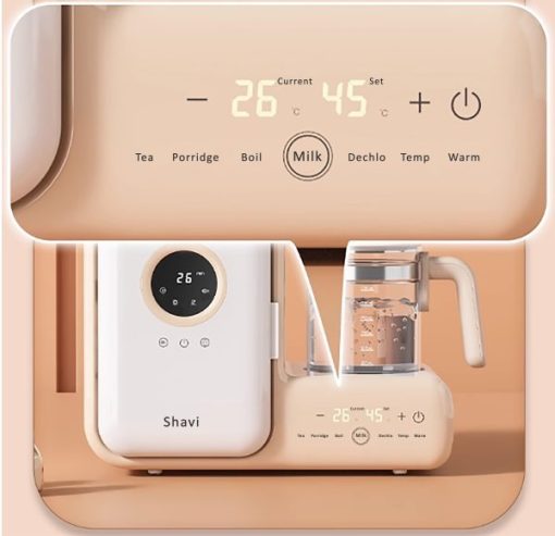 Máy đun nước hâm sữa đa năng và tiệt trùng UV Shavi - Hình ảnh 3
